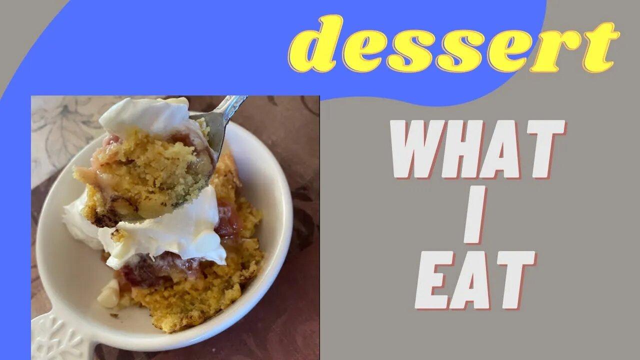 What Do I Eat Series | EASY Dessert | How to Make Crockpot Dump Cake | Ostomy-friendly Desserts