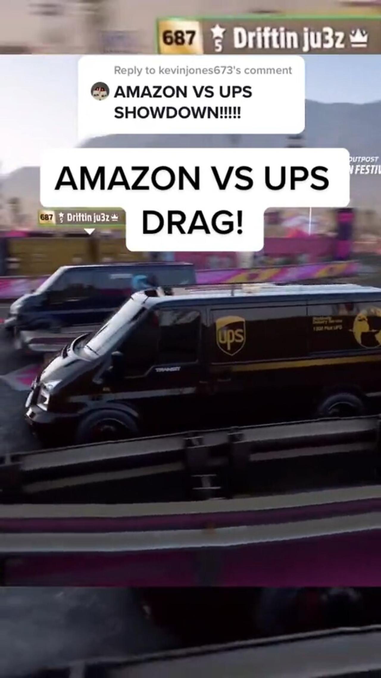 Jeff Bezos vs UPS