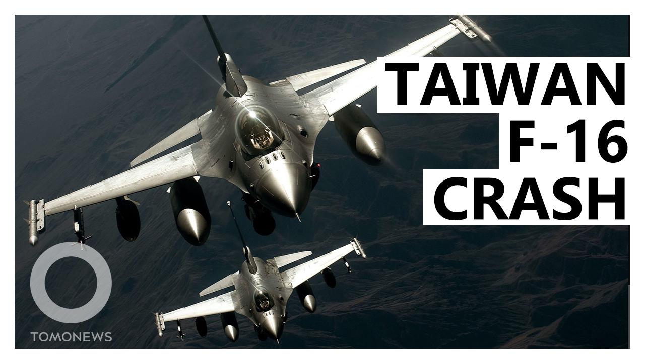 Taiwanese F-16V Nosedives, Crashes Into Sea
