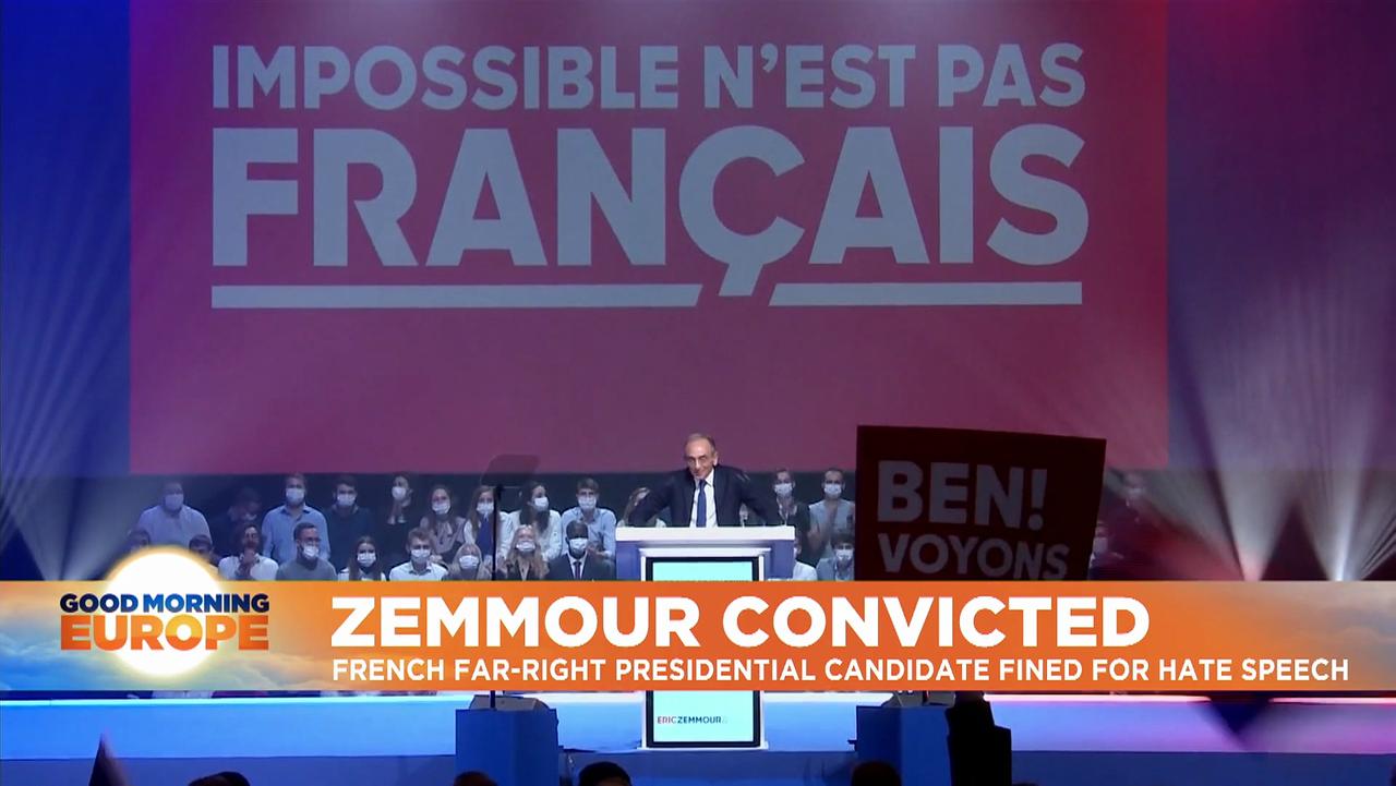 Eric Zemmour: French presidential hopeful guilty of inciting hatred and ordered to pay €10,000