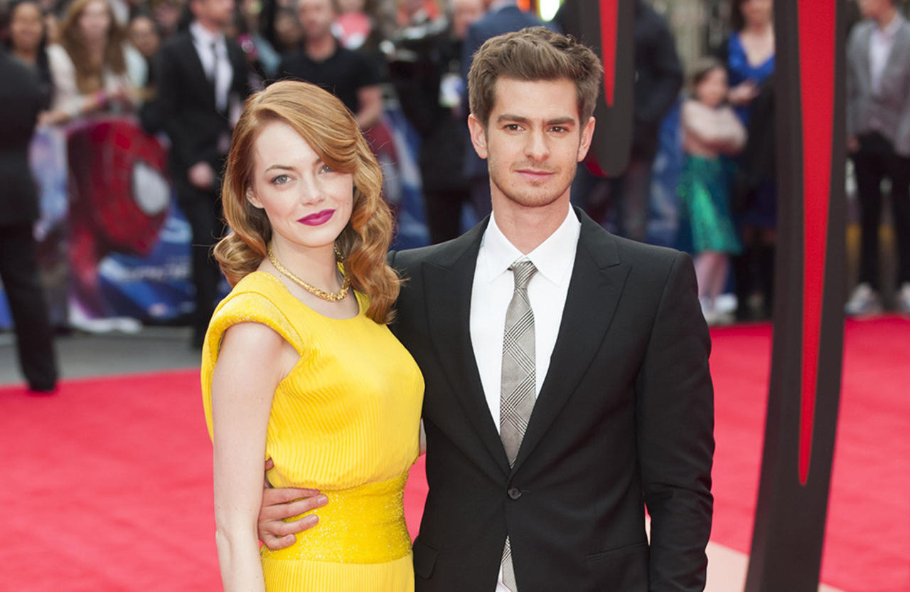 Emma Stone called Andrew Garfield a 'jerk' for keeping his 'Spider-Man' return a secret.