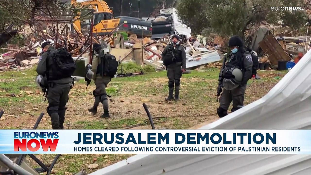Israeli police demolish Palestinian home in controversial East Jerusalem eviction