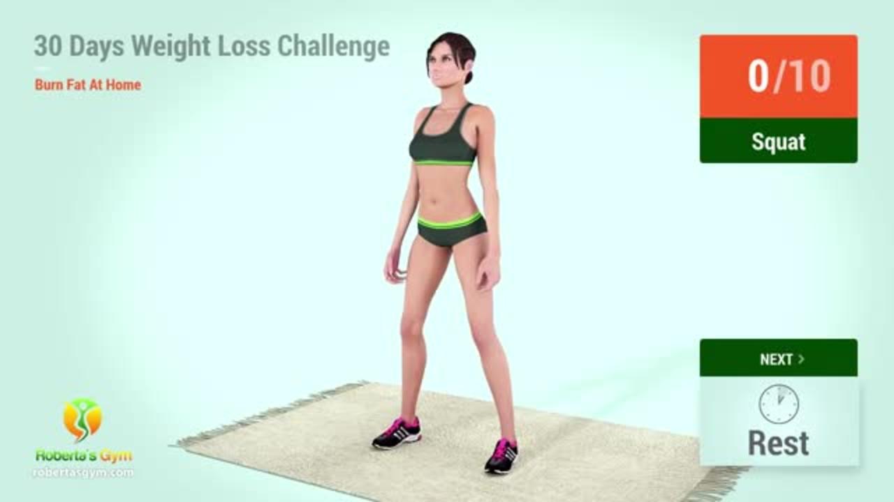 30 day weight loss exercise