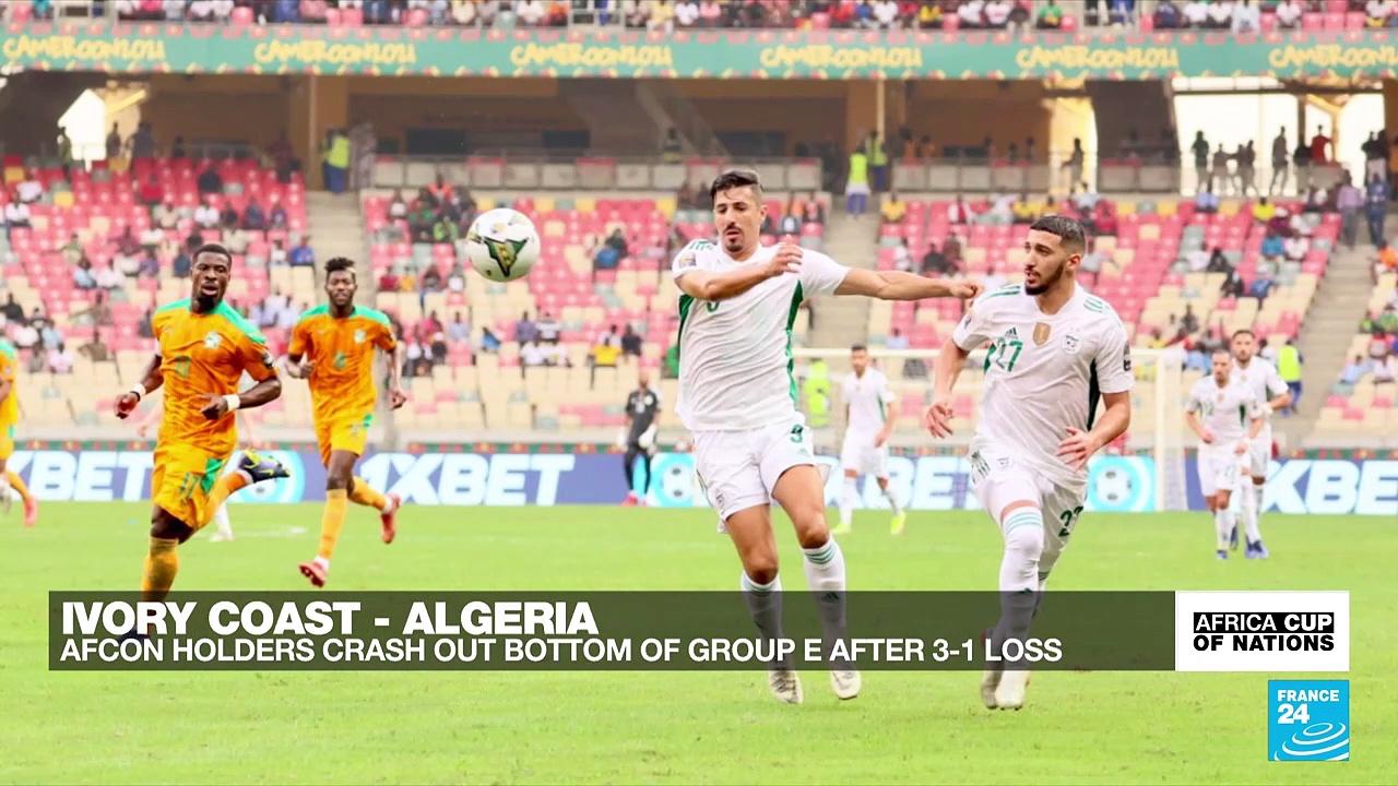 Algeria were dumped out of the AFCON after an abject 3-1 defeat against the Ivory Coast
