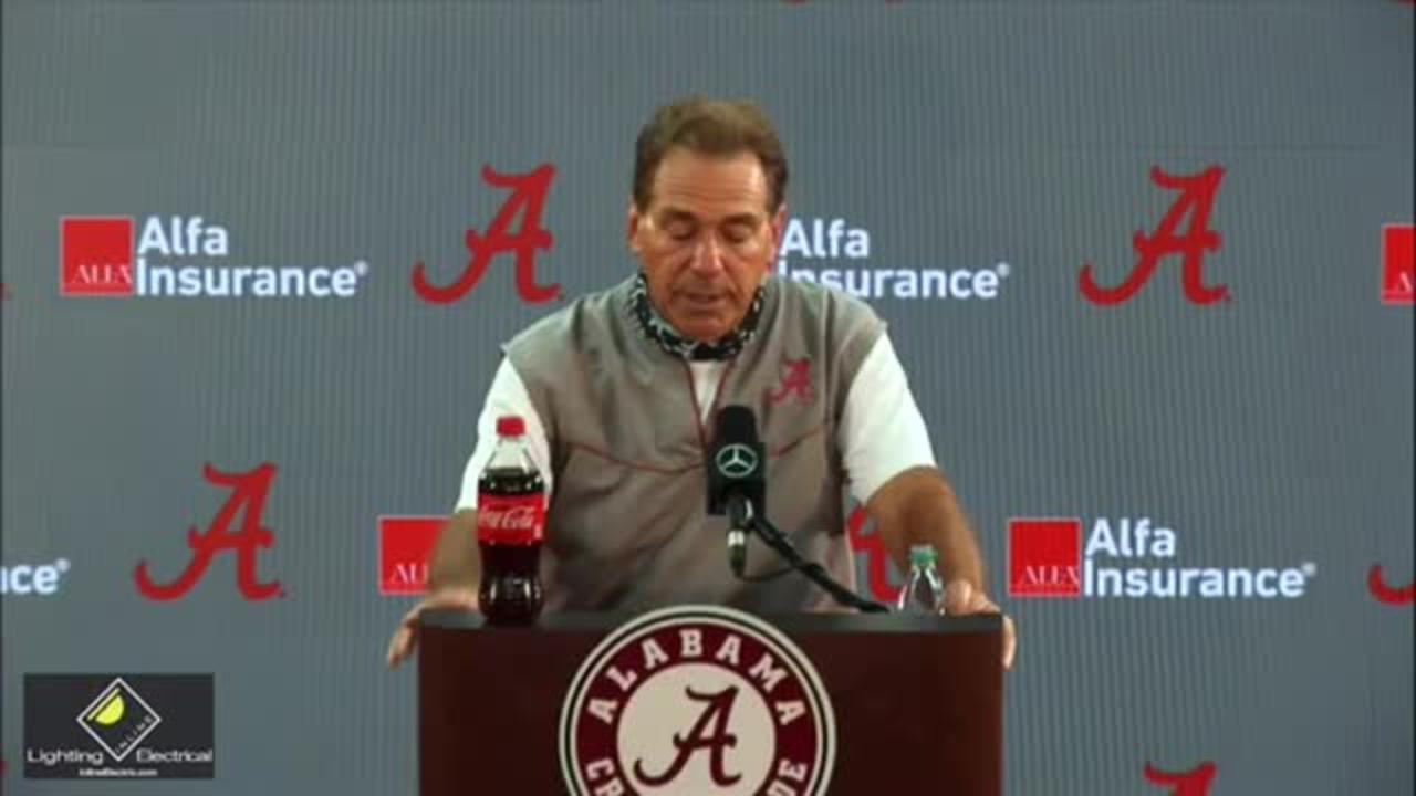 Alabama Coach Nick Saban: I Won’t Get Involved In Politics, But Everyone Should Be Able To Vote