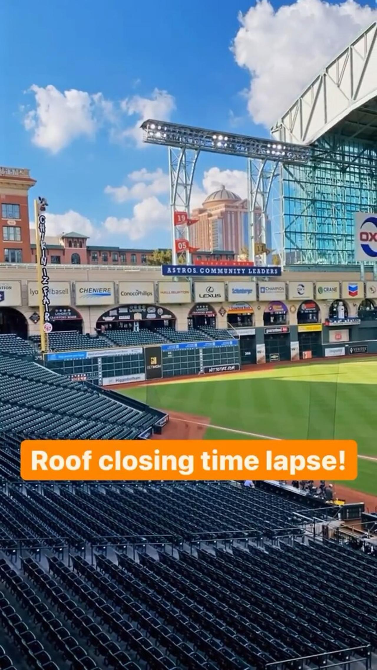Roof Closing Time Lapse- Minute Made Park