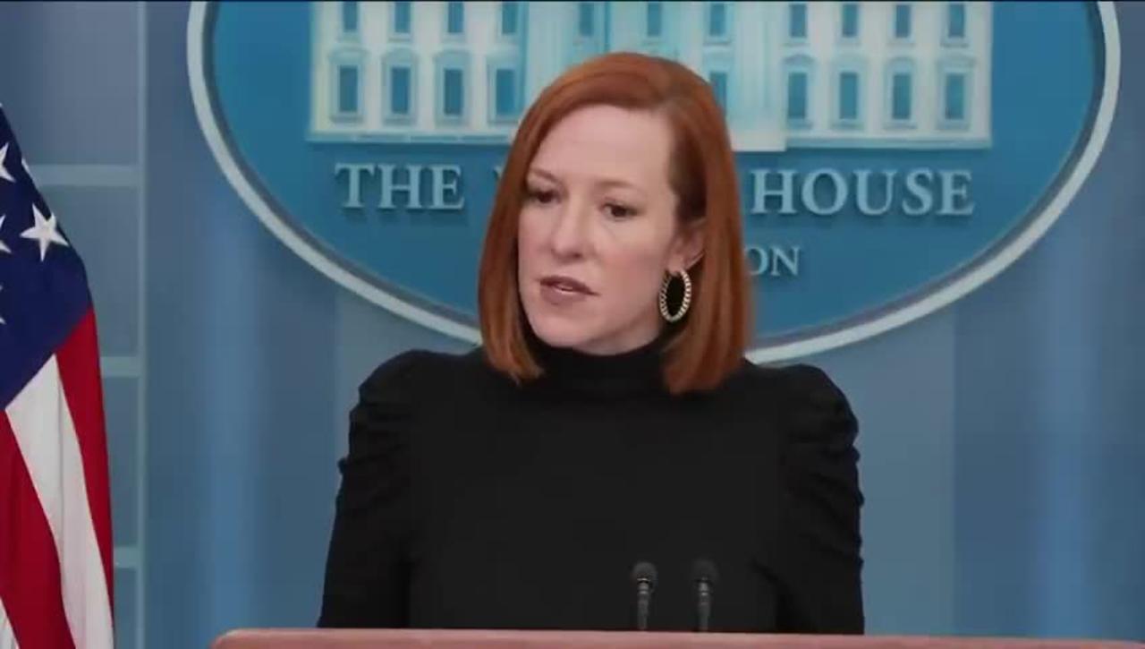 'We Don't Put A Chip In Americans': Psaki Says Americans In Ukraine Can Register With State Dept.