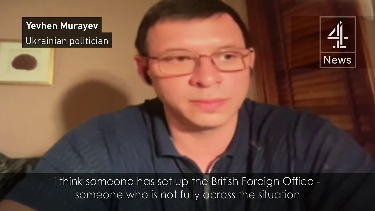 Former Ukrainian MP says he may sue UK Foreign Office