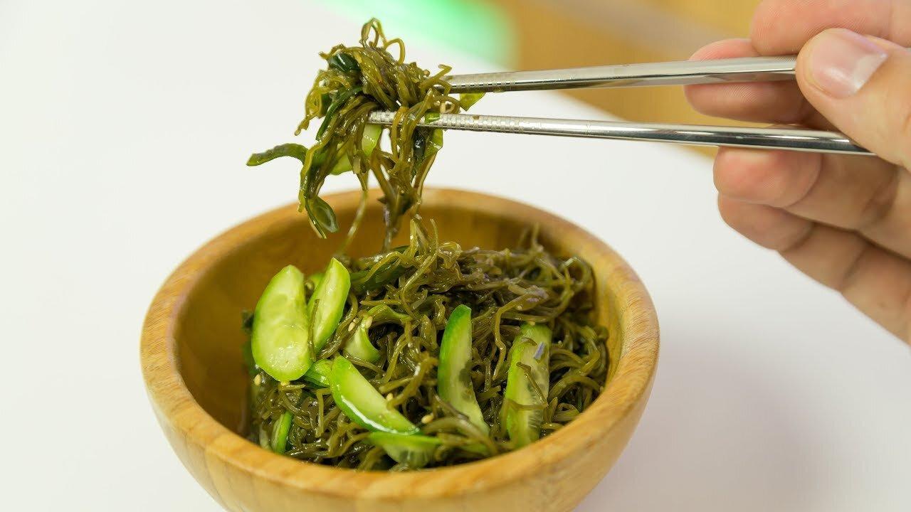 All Recipes Wakame Seaweed & Cucumber Salad Recipe,cooking recipe food recipes sushi recipes