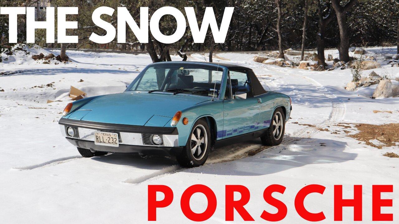 The Snow Porsche