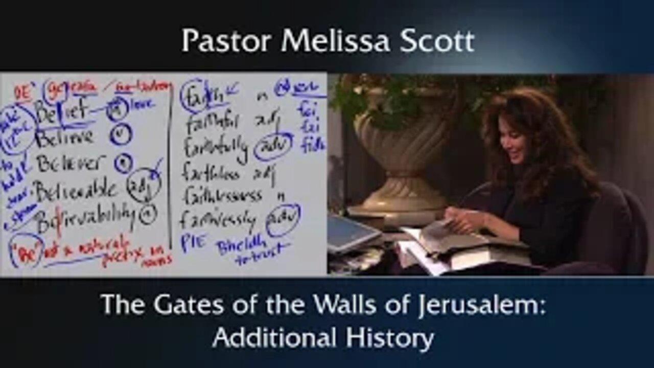 The Gates of the Walls of Jerusalem - A Footnote to Nehemiah #2