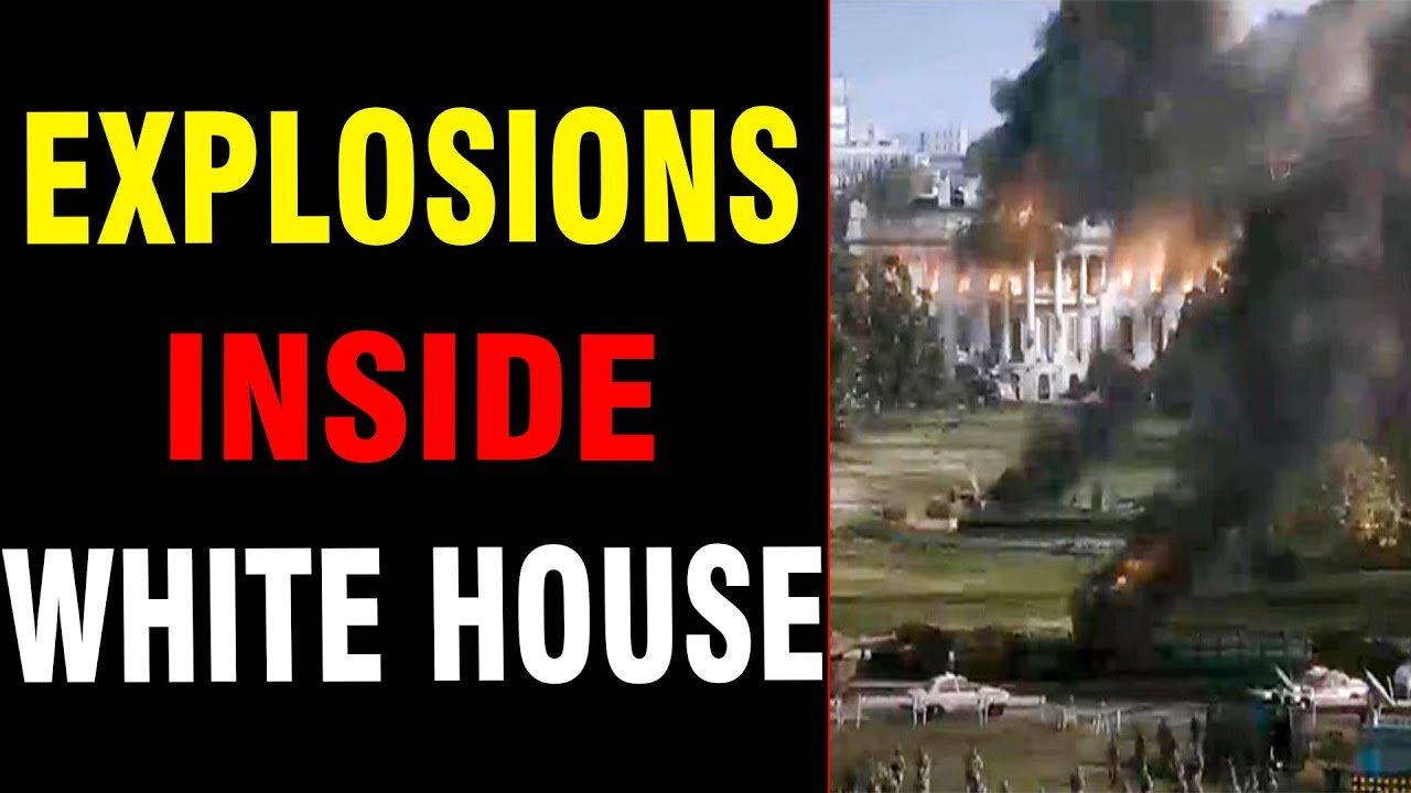 DR. CHARLIE WARD REVEALS BIG NEWS !! EXPLOSIONS FOUND INSIDE WHITE HOUSE! ! !