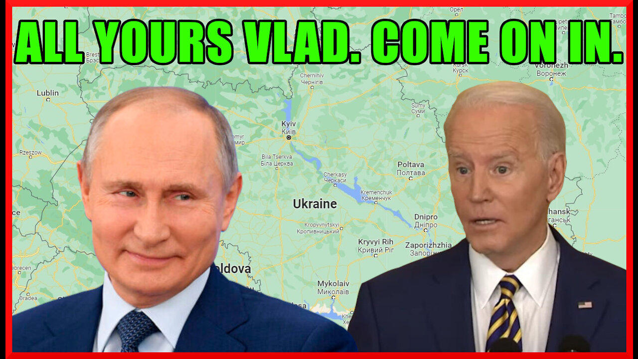 A Ukraine Russia Invasion Inches Closer As A Result Of Biden's Incompetence