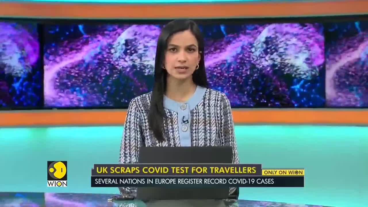 UK scraps COVID tests for travellers, France introduces new vaccine pass | World English News