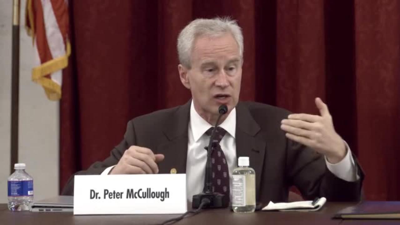 Dr. Peter McCullough Full Highlights | Senator Ron Johnson COVID-19: A Second Opinion.