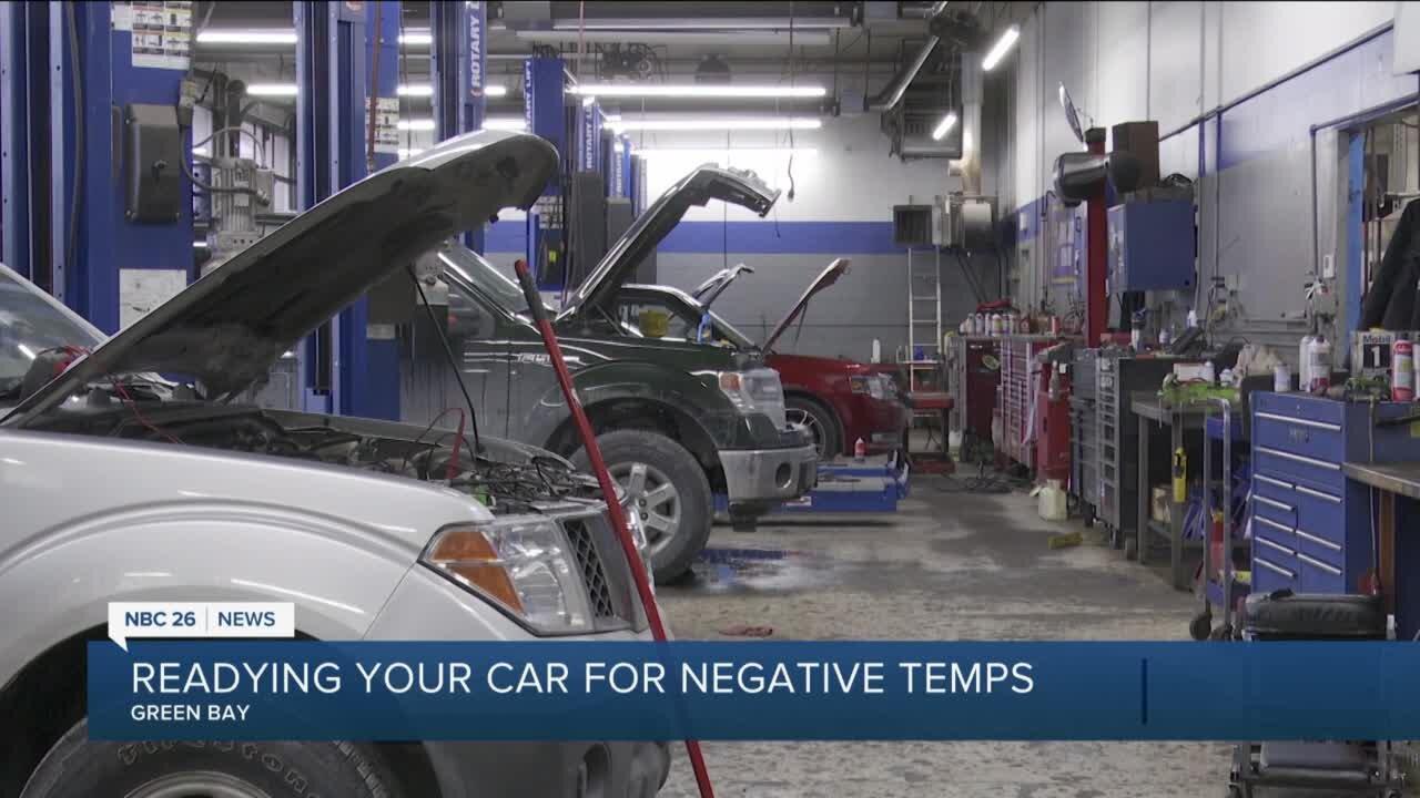 Auto experts have advice to maintain your vehicle amid below-zero temps across Northeast Wisconsin