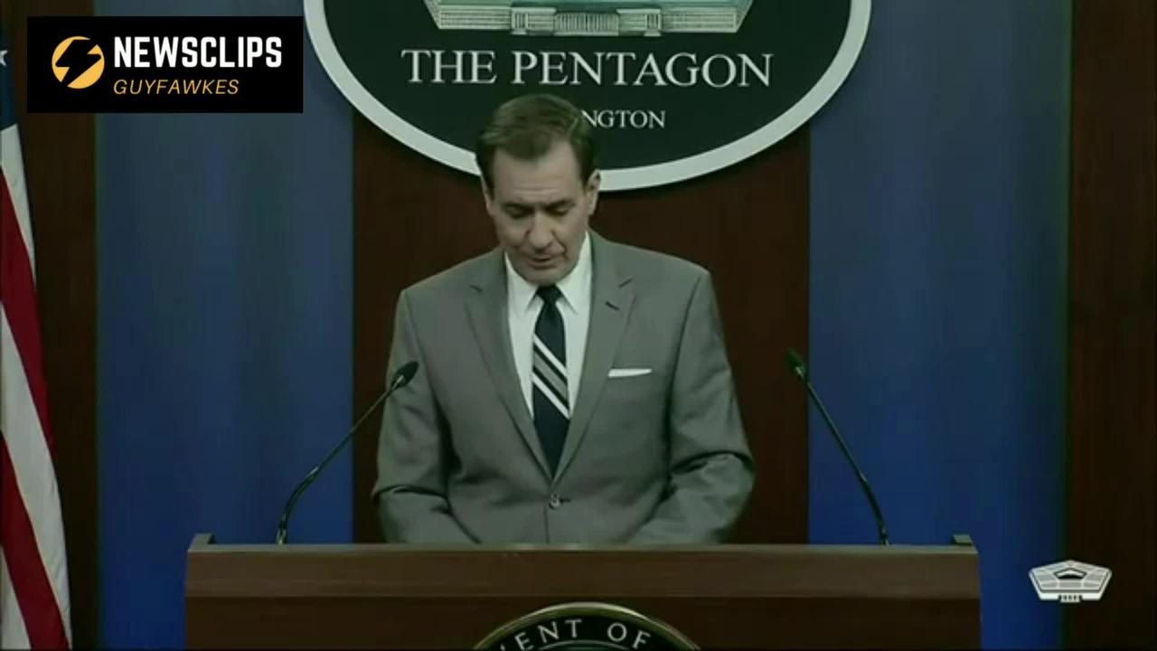 Pentagon Press Sec John Kirby On US Support  For Syria Democratic Forces Fighting With ISIS