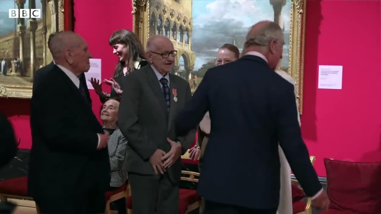 Holocaust Memorial Day: 91-year-old survivor meets Prince Charles