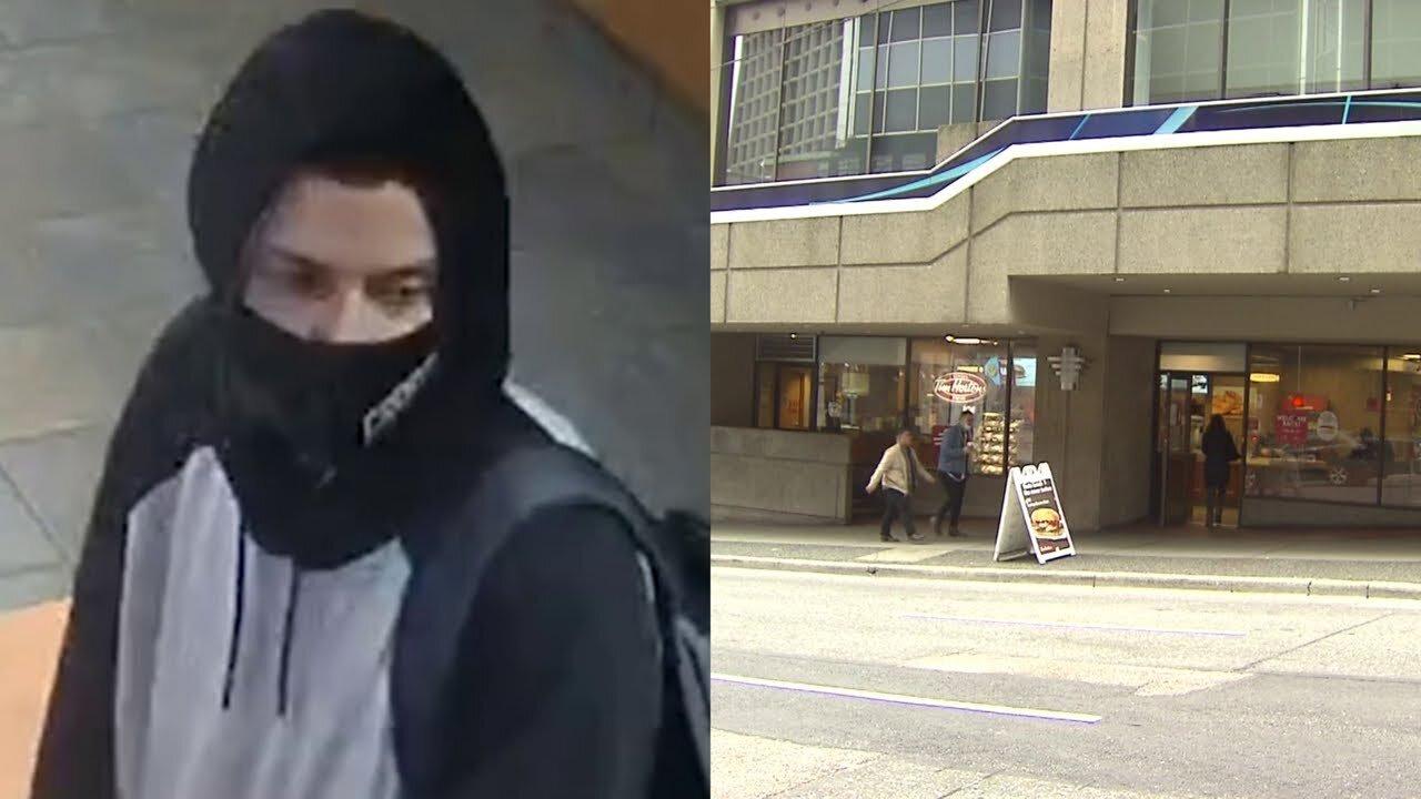 Suspect arrested after stabbing at Downtown Vancouver Tim Hortons
