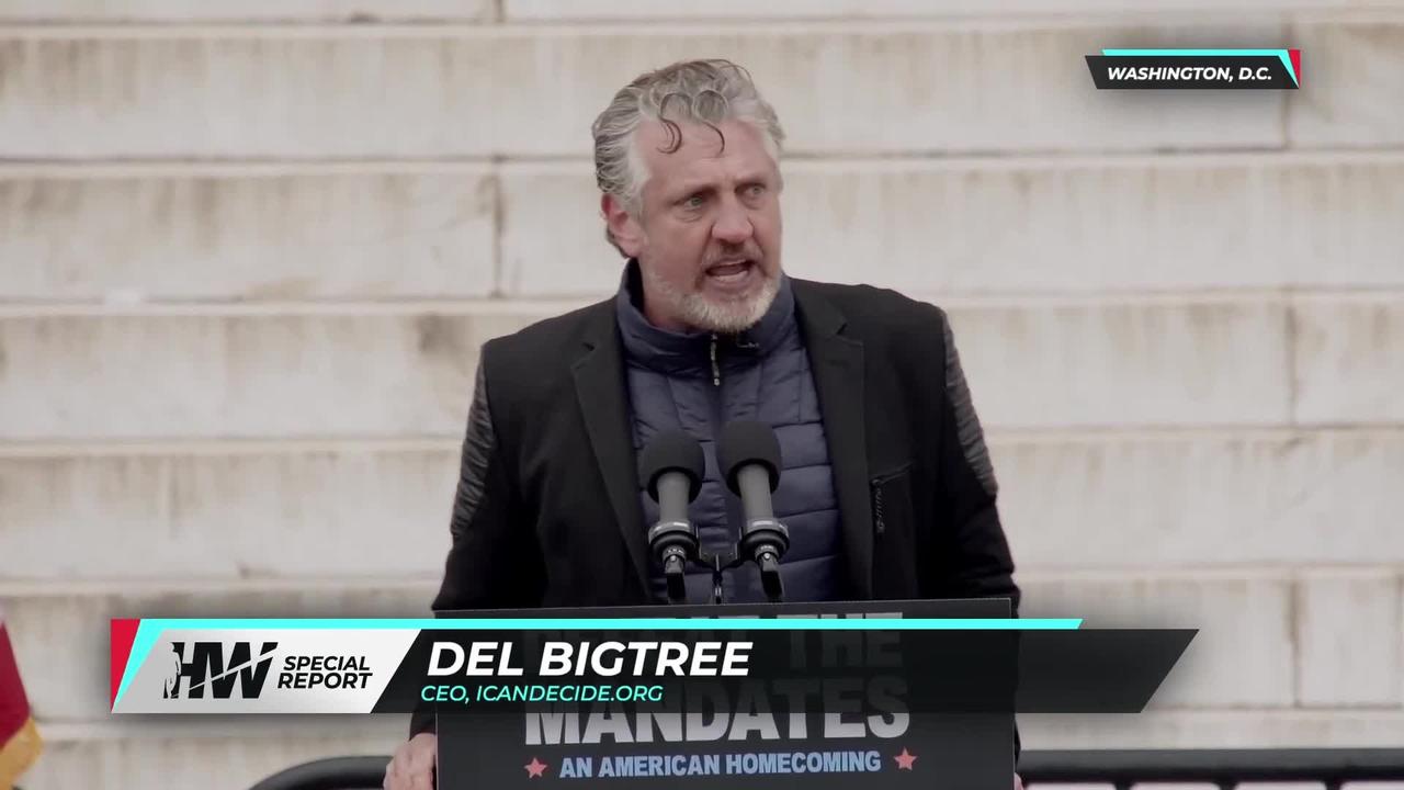 Del Bigtree Full Speech - Defeat The Mandates DC