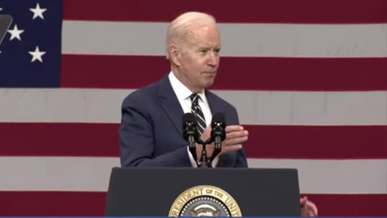 No one can know President Biden as he fails to finish sentence on infrastructure crisis