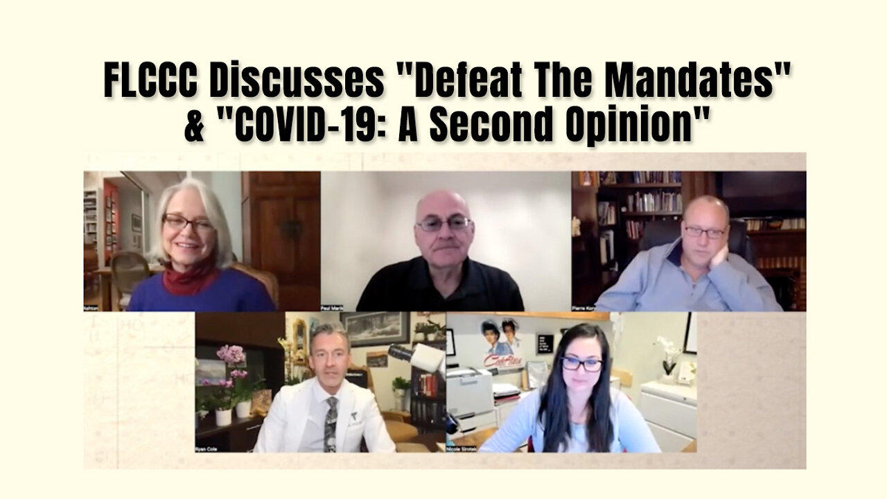 FLCCC Discusses "Defeat The Mandates" & "COVID-19: A Second Opinion