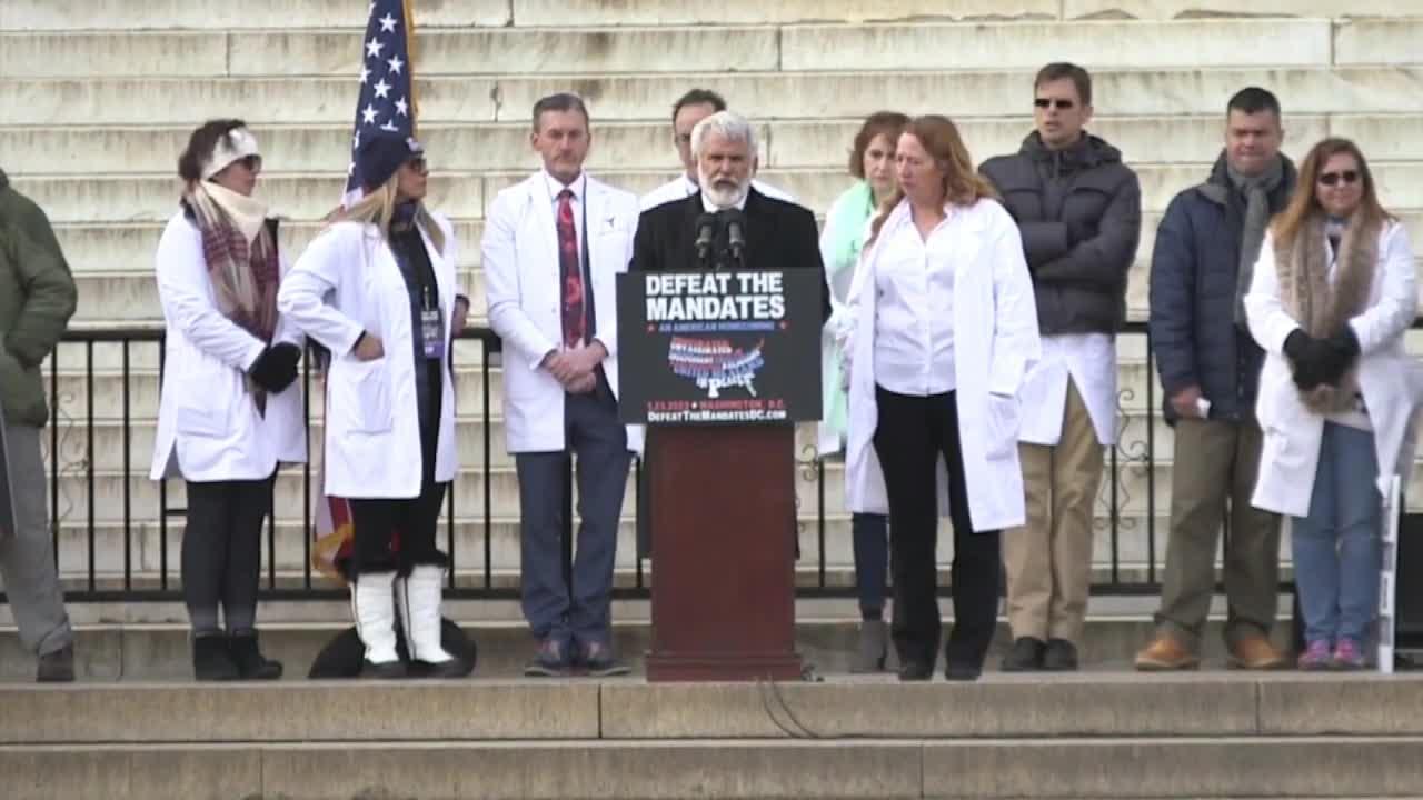 Dr. Robert Malone FULL SPEECH in Defeat the Mandates Rally @ Washington DC