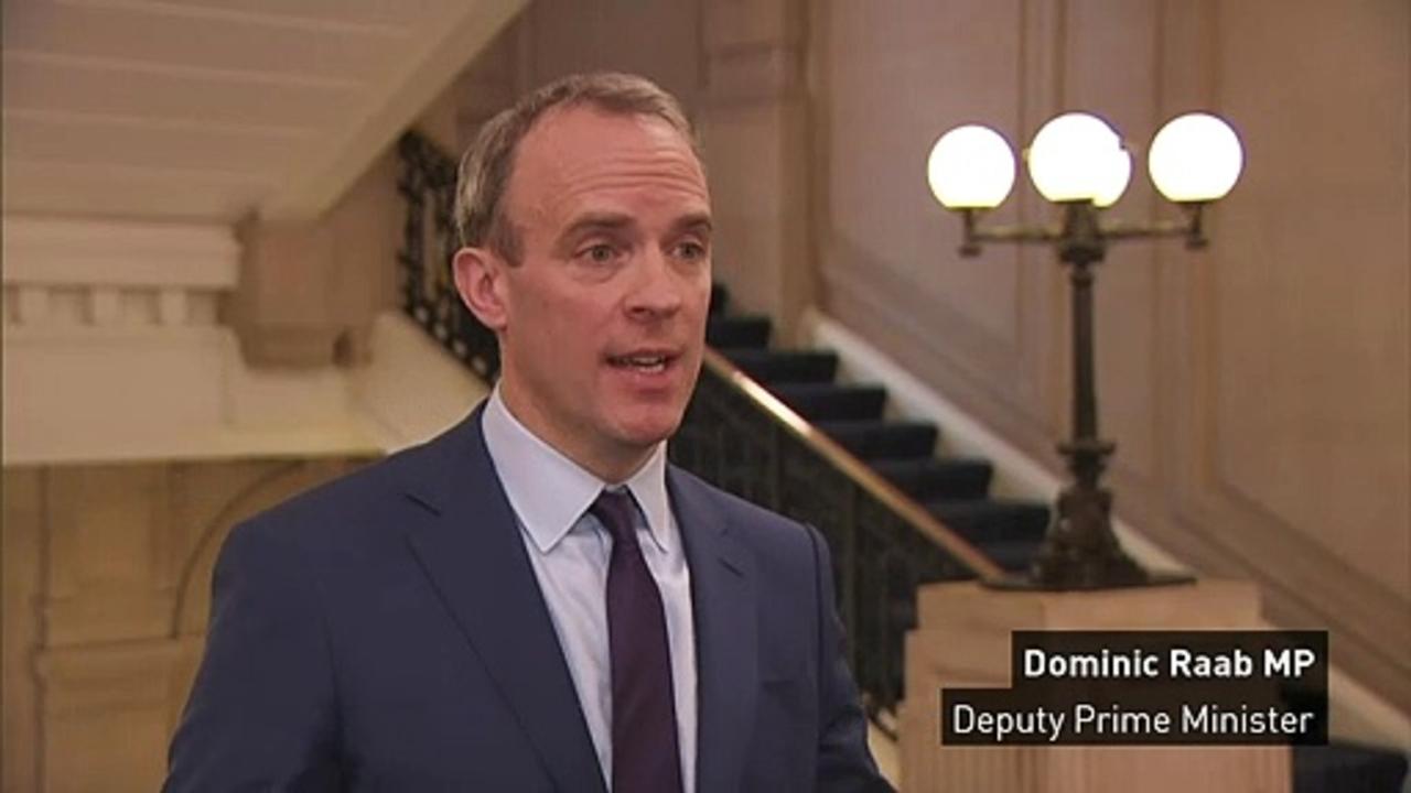 Raab: PM takes all responsibility for shortcomings