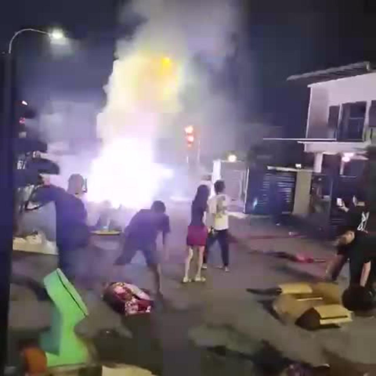 Celebrate Chinese New Year with dangerous firework