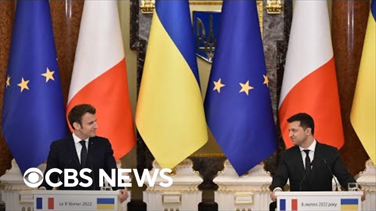 World leaders try to de-escalate Russia-Ukraine tensions with diplomacy