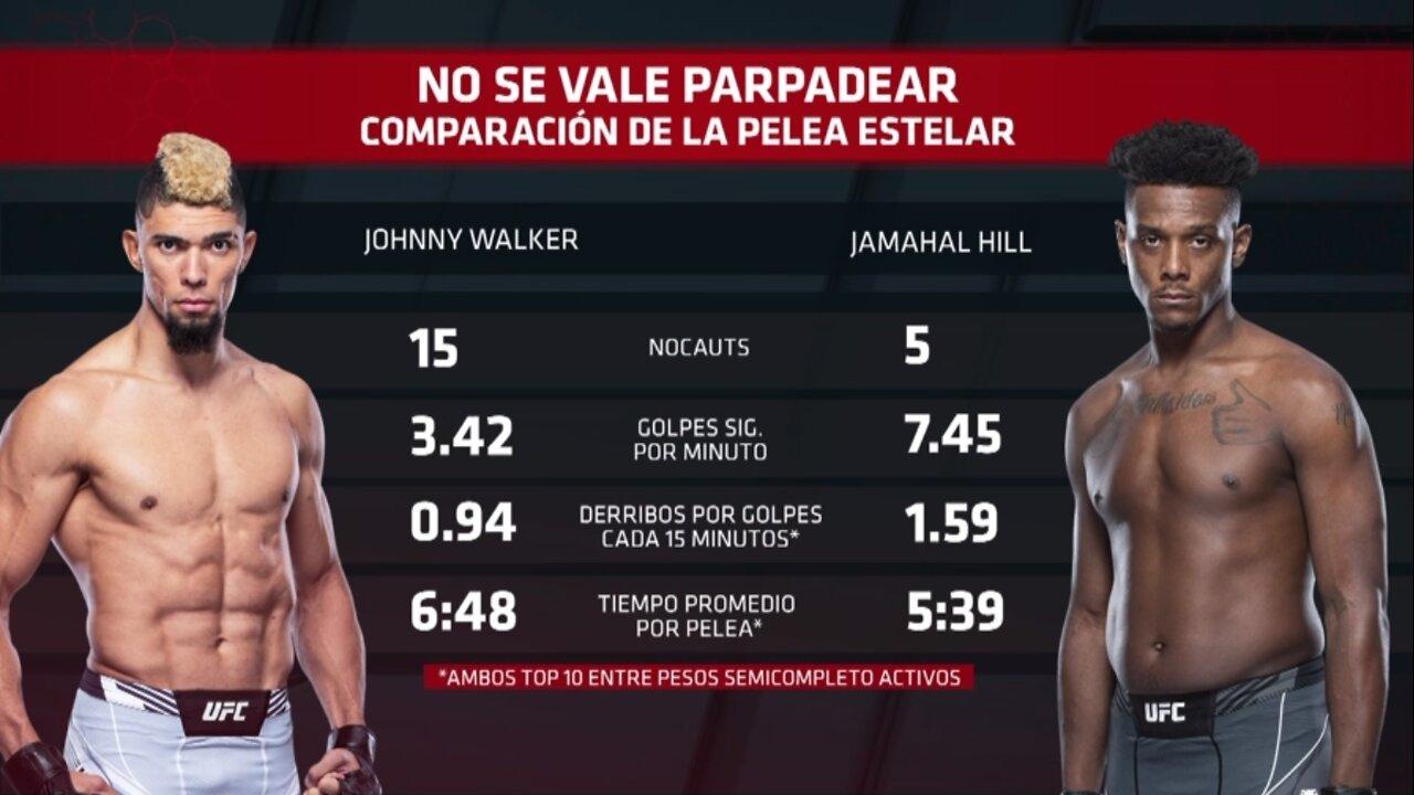 Johnny Walker vs Jamahal Hill (UFC Vegas 48)