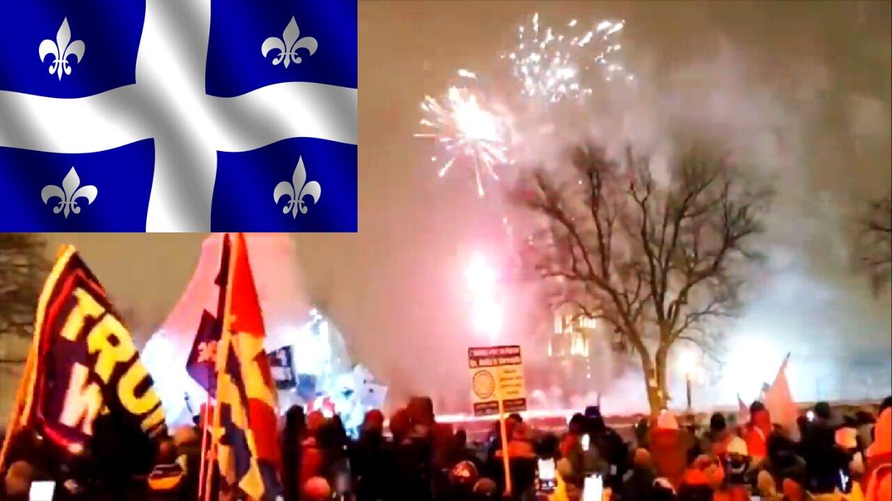 Quebec ERUPTS in Mass Protests Against the Authoritarian Crackdown