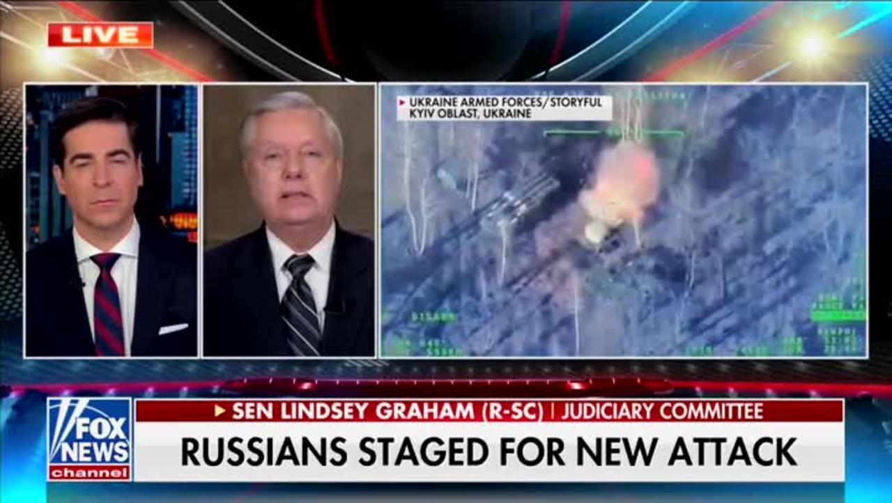 Sen. Graham Calls For Crushing Russian Energy, Making Putin A 'War Criminal'