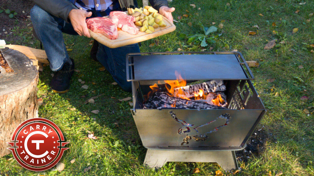 Outdoor Firebox Cooking