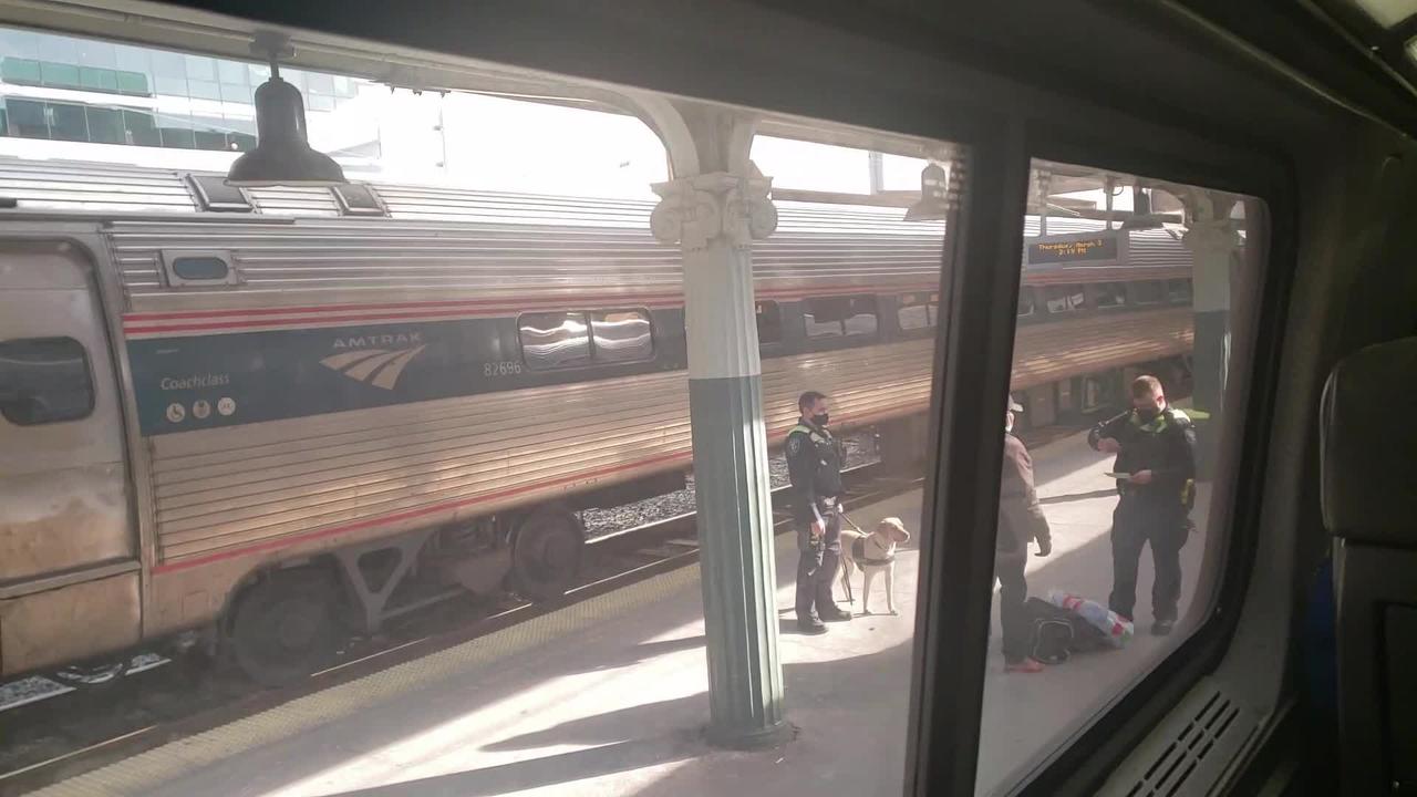 Riding Amtrak train from New York City to West Palm Beach, Florida