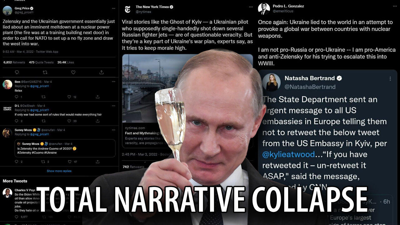 Ukraine Caught RED HANDED, Total Media Narrative COLLAPSE