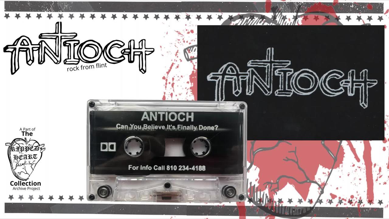 Antioch 🖭 Can You Believe... (Audio Restored) Tape. 1990's Flint, Michigan Christian Rock. Demo Tape