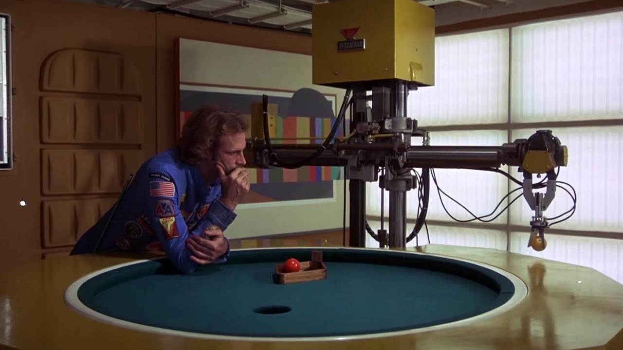Silent Running Movie (1972) - Clip -Bruce Dern Teaches Poker to Robots