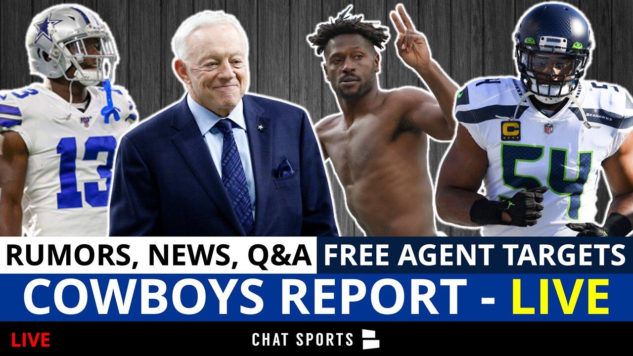 Cowboys Rumors, Michael Gallup, Antonio Brown To Dallas, Jerry Jones News And 2022 NFL Free Agents