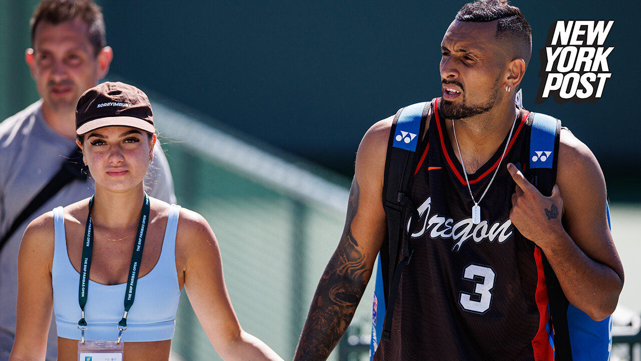 Nick Kyrgios stuns girlfriend with TV interview comment
