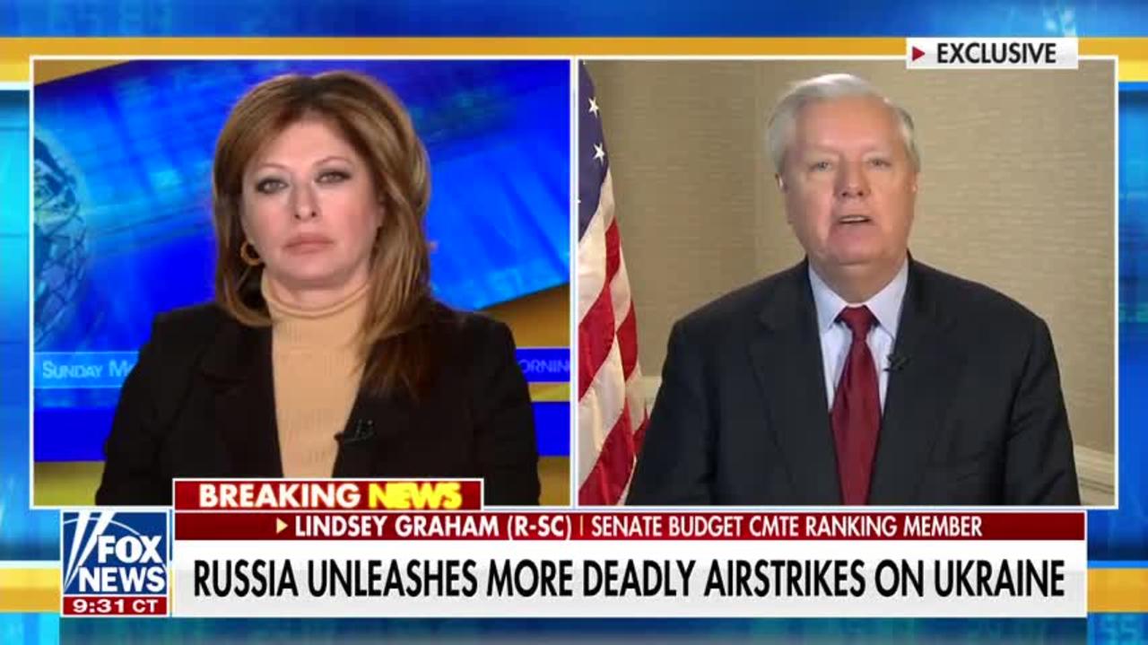 Lindsey Graham: Putin is a war criminal