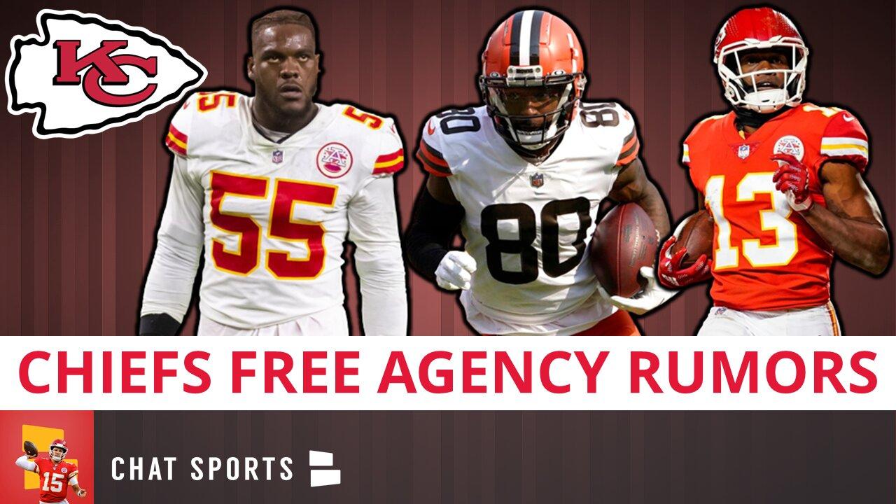 Chiefs Free Agency Rumors: Sign WR Jarvis Landry? Keep Or Cut Frank Clark? Byron Pringle Done In KC?