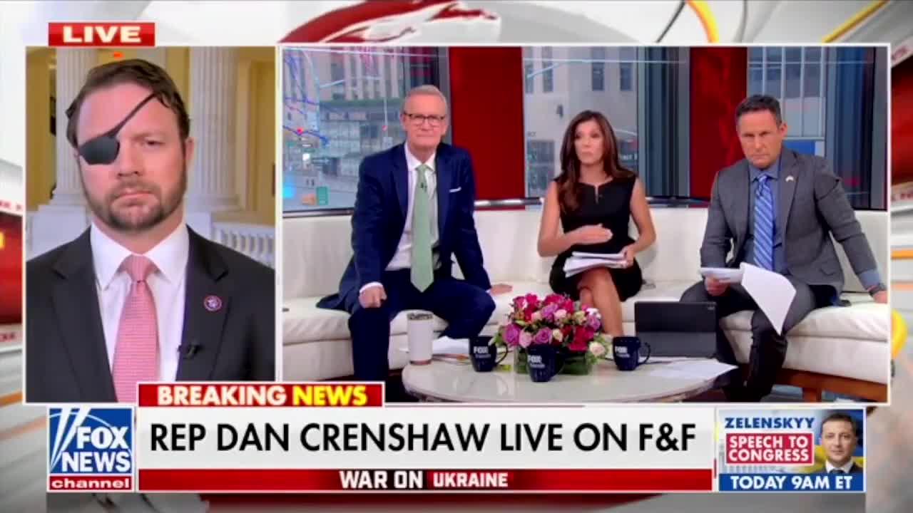 Dan Crenshaw HUMILIATED by Fox host for neocon Russia claims