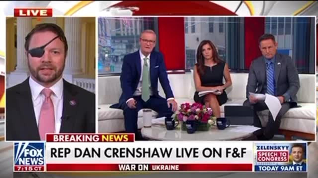 Rep. Dan Crenshaw blames Americans for making up the Ukraine Biolab “conspiracy theory”