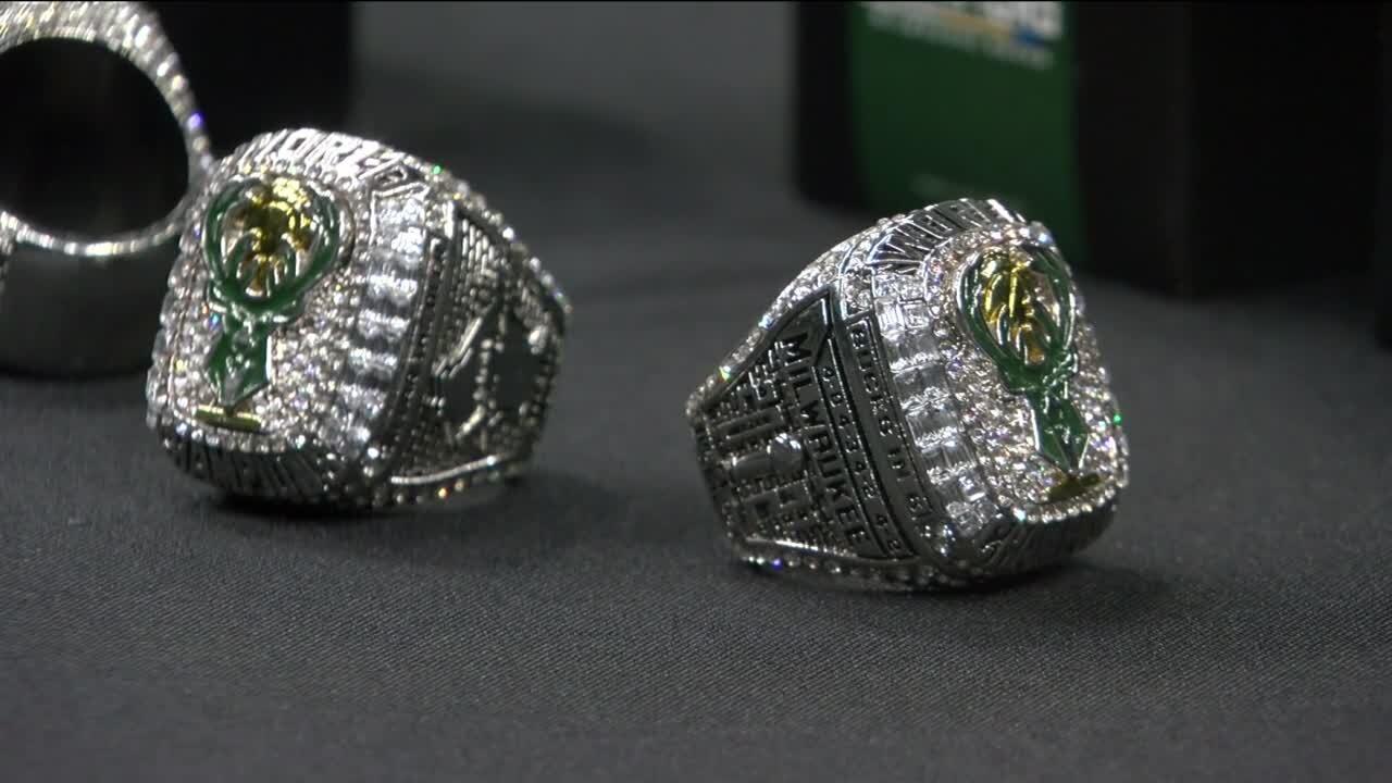 Milwaukee Bucks 2021 championship replica rings to be given to first 10k fans at Thursday's game