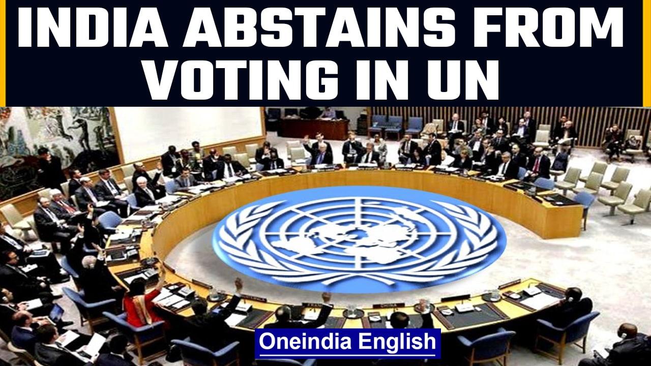 India abstains from voting on Russia's resolution on humanitarian crisis in Ukraine | OneIndia News