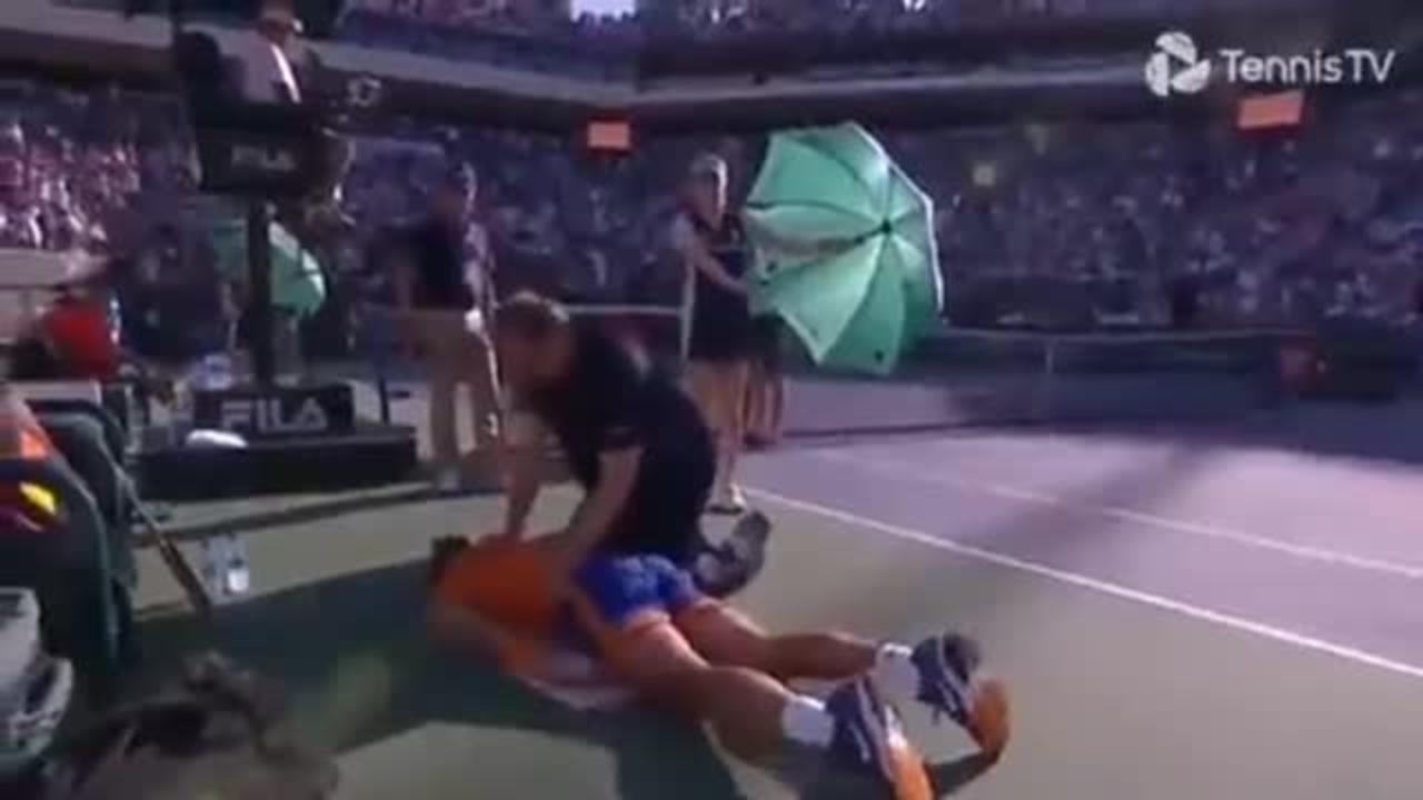 Rafael Nadal Collapses with Heavy Chest Pain