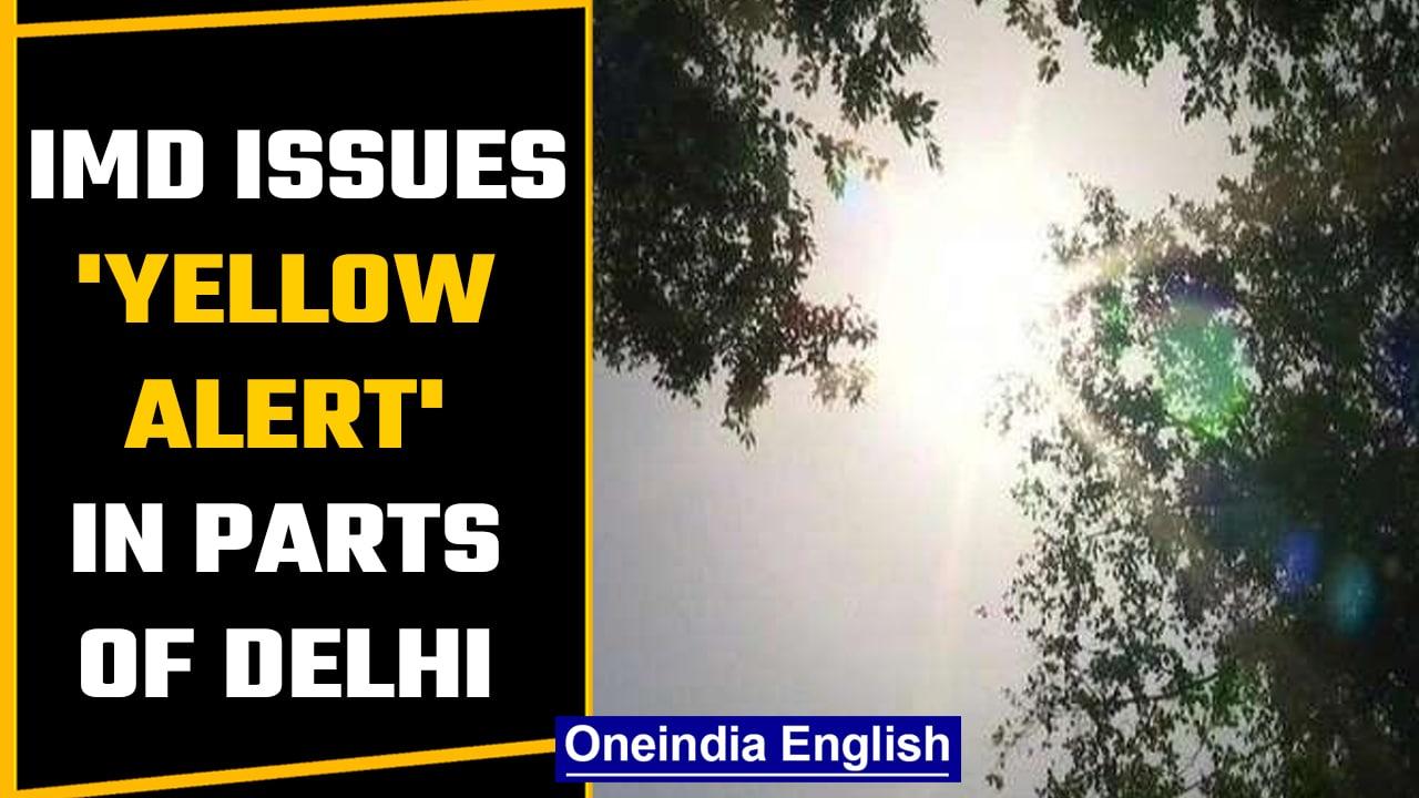 Mercury crosses 40 degree mark in parts of Delhi, IMD issues 'yellow alert' | OneIndia News
