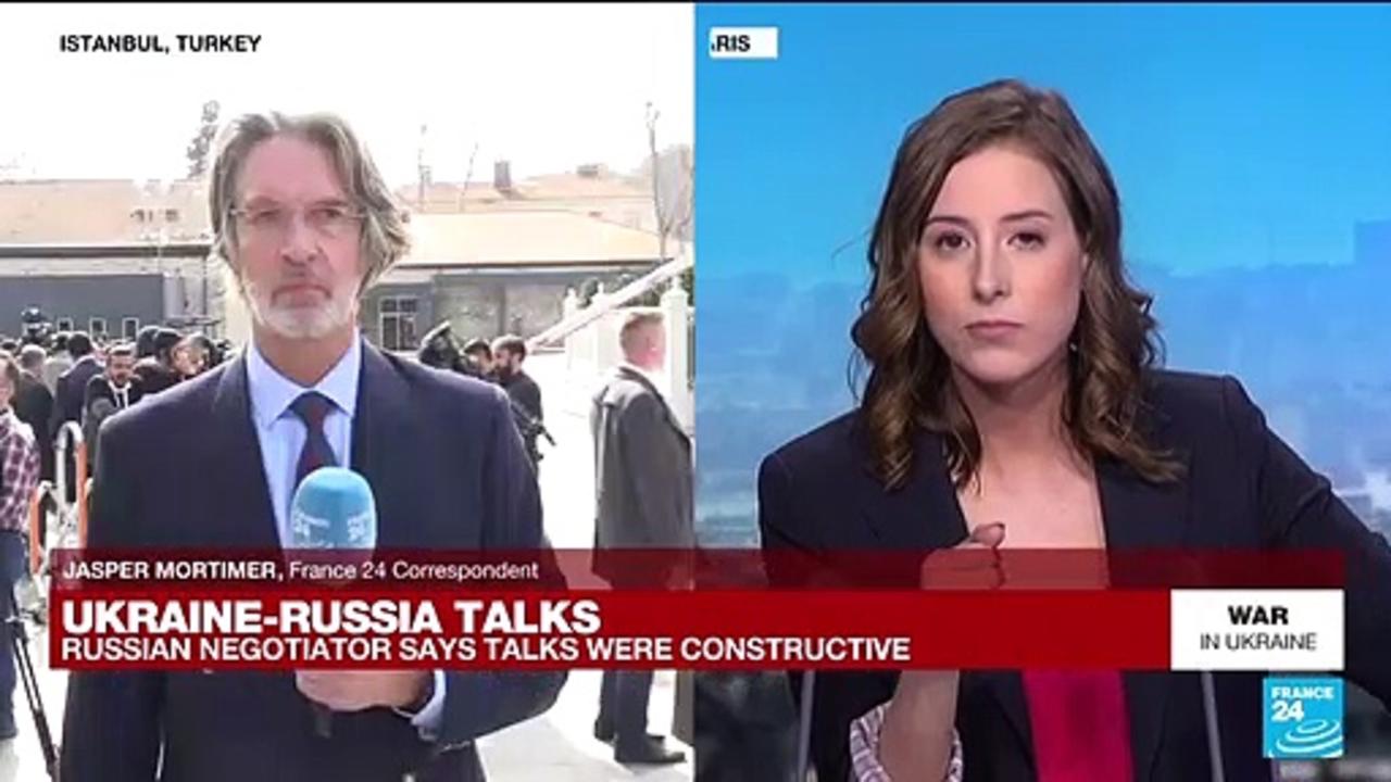 Turkey says Russia-Ukraine talks mark most significant progress yet