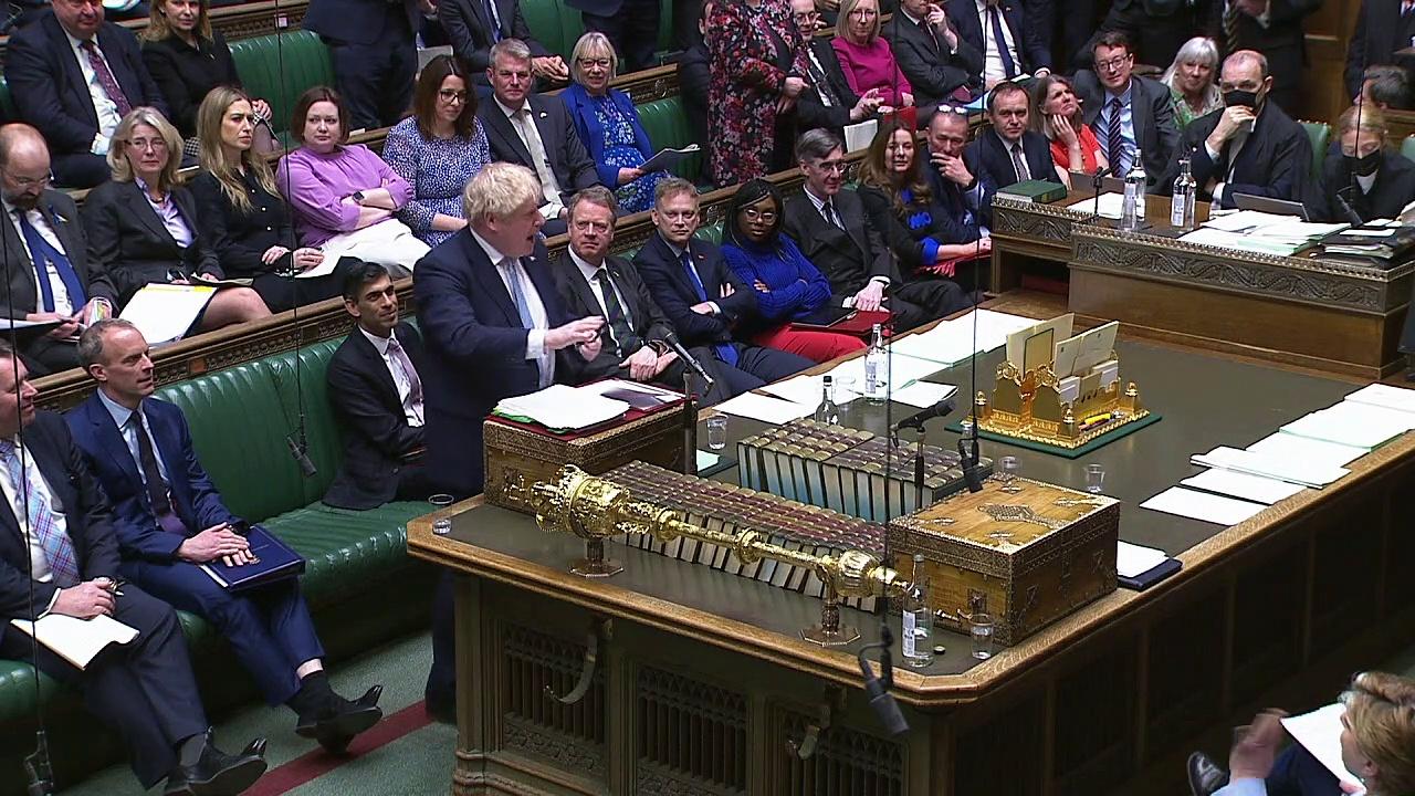 Boris Johnson grilled on Partygate at PMQs